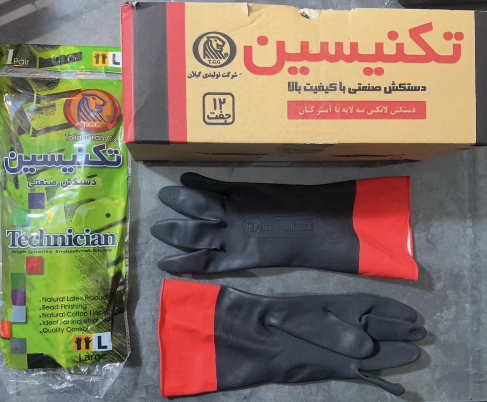 دستکش بنایی تکنیسین